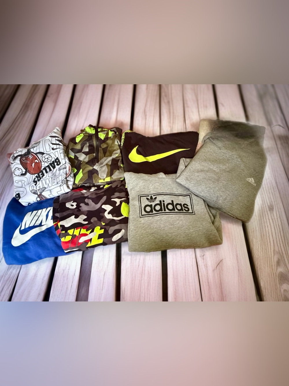 Nike and Adidas Sweatshirts